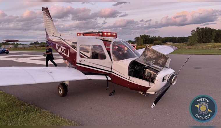 Pilot Instructor Injured in Emergency Landing at Romeo State Airport Due to Mechanical Failure