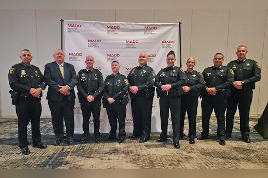 Pinellas County Deputy Lauded for Excellence in Drugged Driving Enforcement at 2025 MADD Symposium in Florida
