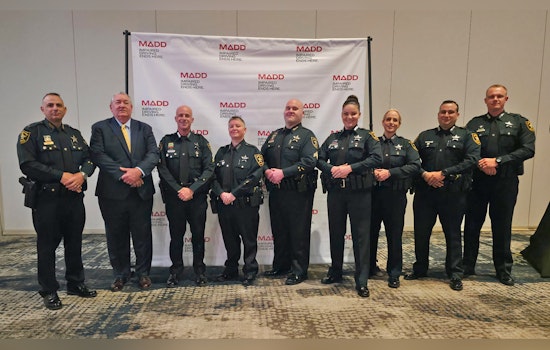 Pinellas County Deputy Lauded for Excellence in Drugged Driving Enforcement at 2025 MADD Symposium in Florida