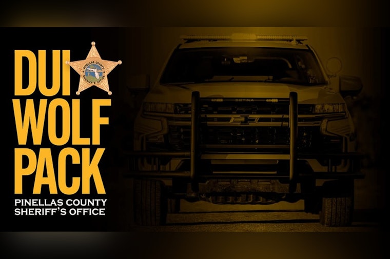 Pinellas County 'Wolf Pack' Operation Leads to 22 DUI Arrests and Hundreds of Traffic Citations