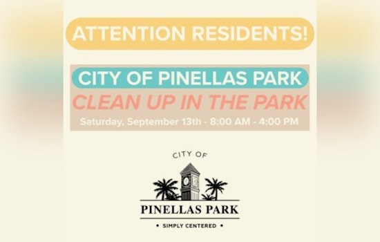 Pinellas Park Readies for Community Clean Up Day with Free Disposal Sites Announced for September 13