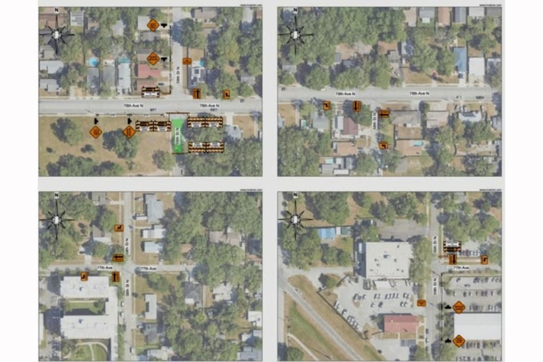 Pinellas Park to Face Traffic Detours Amid 3-Week Sewer Repair at 78th Ave and 59th St Starting September 2