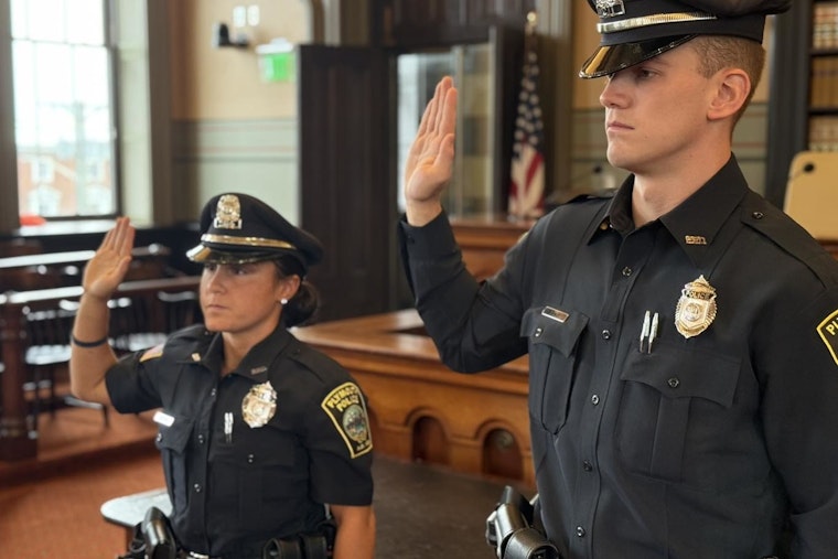 Plymouth Welcomes New Officers to Police Department After Rigorous Training