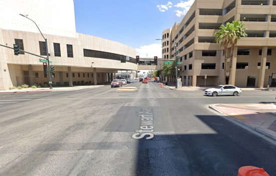 Police Investigate Early Morning Gunfire in Downtown Las Vegas, No Injuries Reported