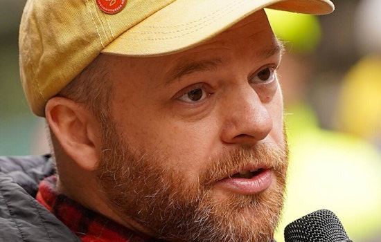 Portland Councilor Mitch Green Advocates for Social Housing, Joins Tenant Protection Rally at The Yards
