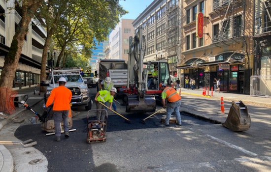 Portland Drivers Alert, Weekend Closures on SW Fourth Avenue for Paving Work