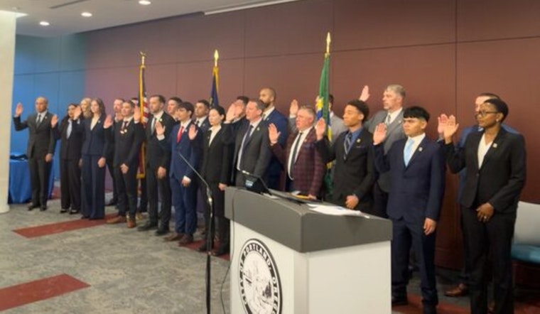 Portland Police Bureau Swears In Record Number of New Officers, Eclipsing Two-Decade High