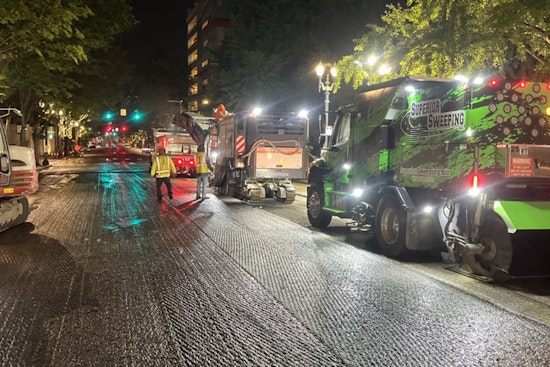 Portland Streets Get a Facelift, Overnight SW Fourth Avenue Work Begins, Alternate Routes Advised