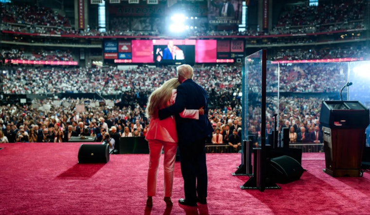 President Trump Honors Charlie Kirk's Legacy in Glendale Tribute,