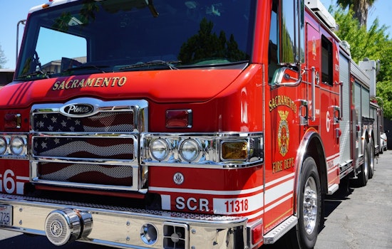 Railcar Carrying Telephone Poles Catches Fire in Sacramento, Prompts Evacuations and Road Closures