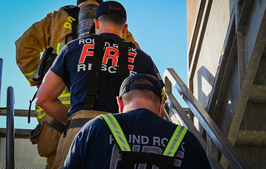 Round Rock First Responders Honor 9/11 Heroes with Stair Climb Tribute