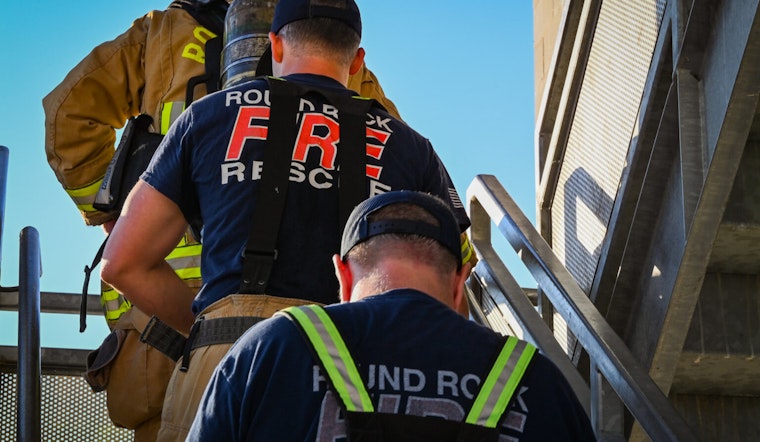 Round Rock First Responders Honor 9/11 Heroes with Stair Climb Tribute