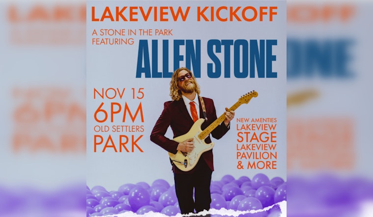 Round Rock to Unveil New Event Space at Old Settlers Park with Allen Stone Concert and Fireworks