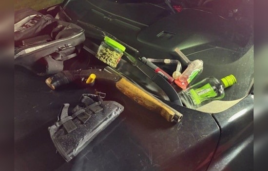 Sacramento Man Arrested with Sawed-Off Shotgun and Drugs During Rocklin Traffic Stop