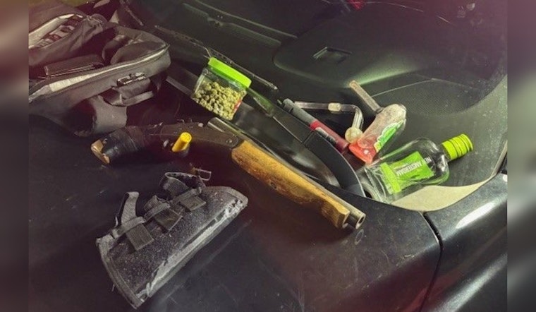Sacramento Man Arrested with Sawed-Off Shotgun and Drugs During Rocklin Traffic Stop