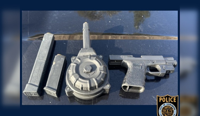 Sacramento Police Arrest 20-Year-Old Anthony Aguirre, Confiscate Stolen Firearm and Magazines