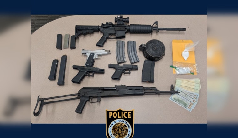 Sacramento Police Seize Weapons and Drugs, Charge Local Man in Connection with School Threats