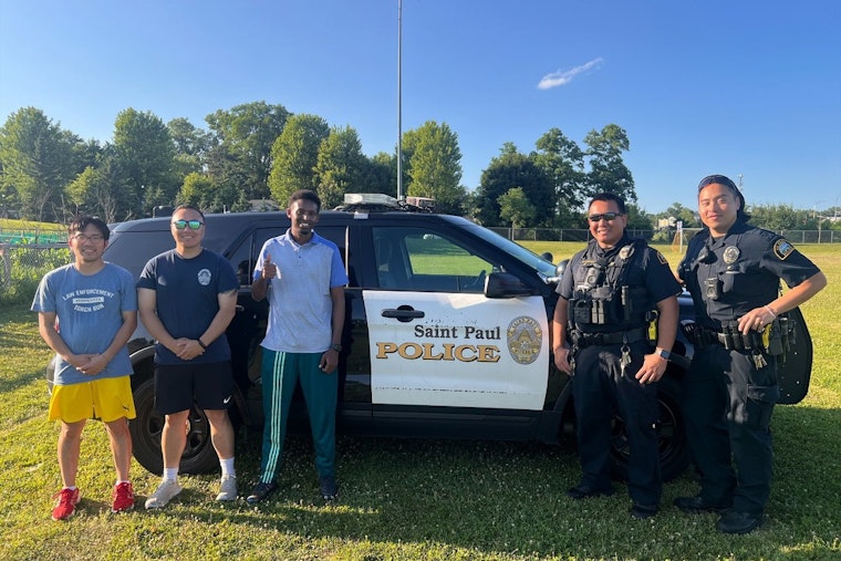 Saint Paul Police Foster Inclusivity and Mentorship Through Community Soccer Program