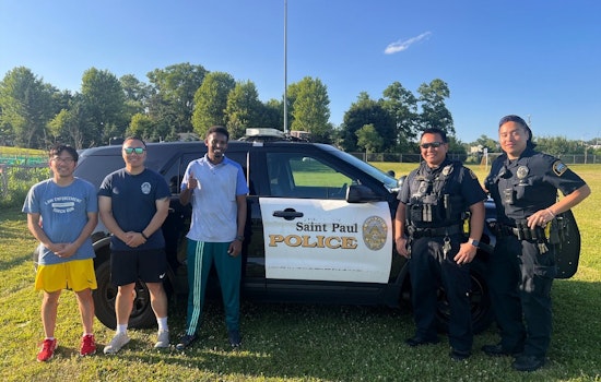 Saint Paul Police Foster Inclusivity and Mentorship Through Community Soccer Program