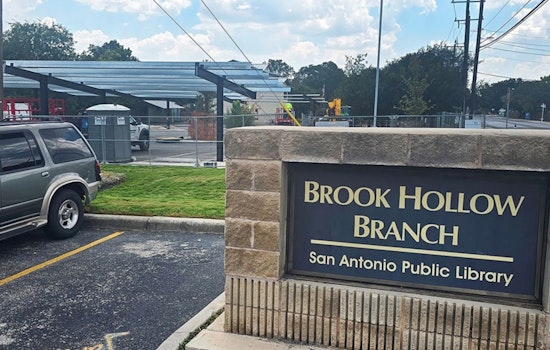 San Antonio's Brook Hollow Library to Close for a Day Amid Transition to Solar Power