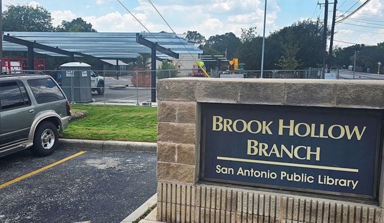 San Antonio's Brook Hollow Library to Close for a Day Amid Transition to Solar Power
