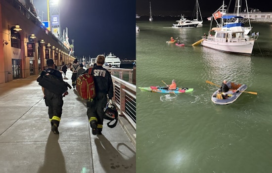 San Francisco Kayakers and 'Ghostbusters' Boat Heroes in Impromptu McCovey Cove Rescue