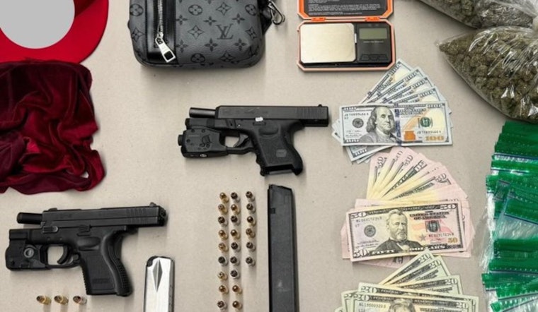 San Jose Police Seize Firearms and Drugs in Traffic Stop; Two Adults Jailed, Juvenile Released