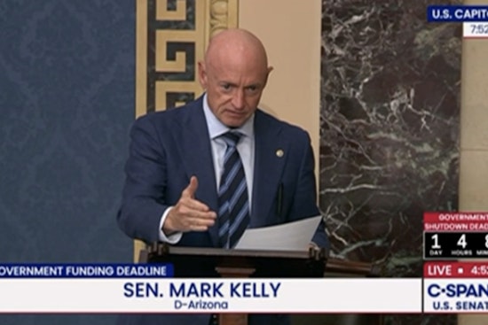 Senator Mark Kelly Advocates for Bipartisan Action to Prevent Health Care Cost Crisis and Government Shutdown in Arizona
