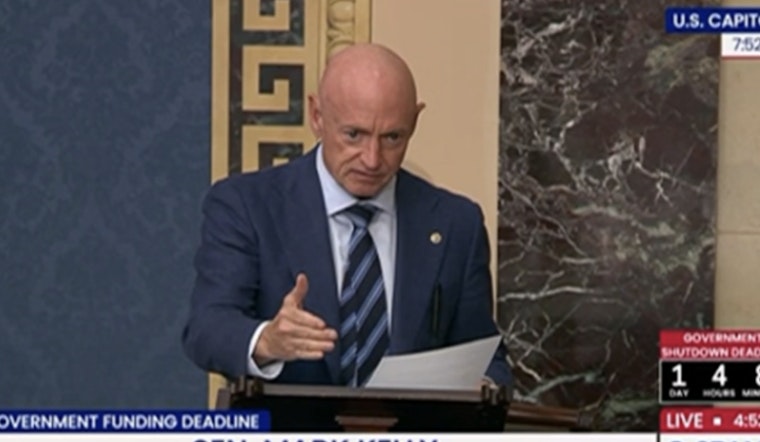 Senator Mark Kelly Advocates for Bipartisan Action to Prevent Health Care Cost Crisis and Government Shutdown in Arizona