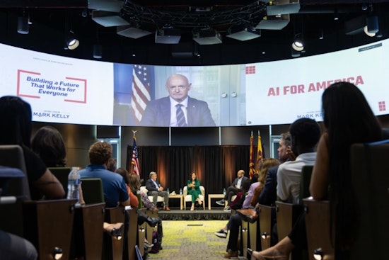 Senator Mark Kelly Explores AI's Future with Experts at Arizona State University Panel