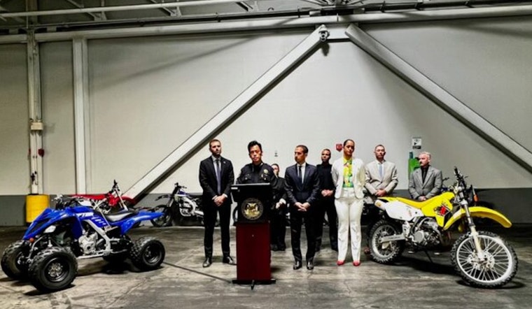SFPD Seizes Six Dirt Bikes, ATV and Arrests Four in San Francisco Enforcement Operation