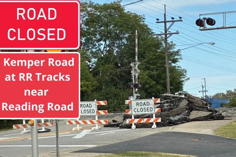 Sharonville Announces Further Delays in Kemper Road Reopening Amid Construction Setbacks