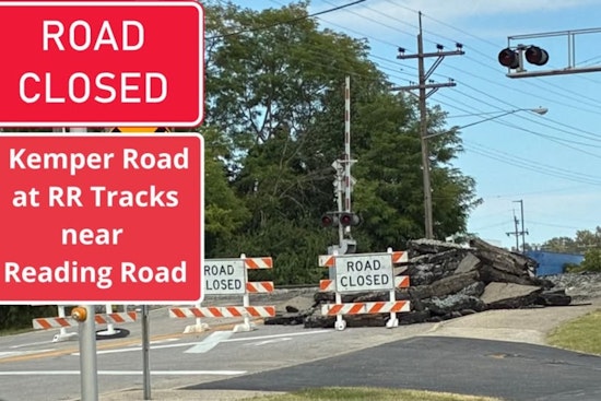 Sharonville Announces Further Delays in Kemper Road Reopening Amid Construction Setbacks