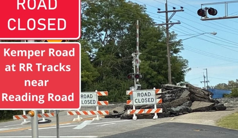 Sharonville Announces Further Delays in Kemper Road Reopening Amid Construction Setbacks