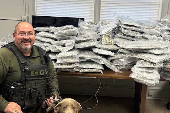 Significant Marijuana Bust on I-85, K-9 Unit of Rowan County Sheriff's Office Seizes Drugs and Cash
