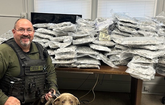 Significant Marijuana Bust on I-85, K-9 Unit of Rowan County Sheriff's Office Seizes Drugs and Cash