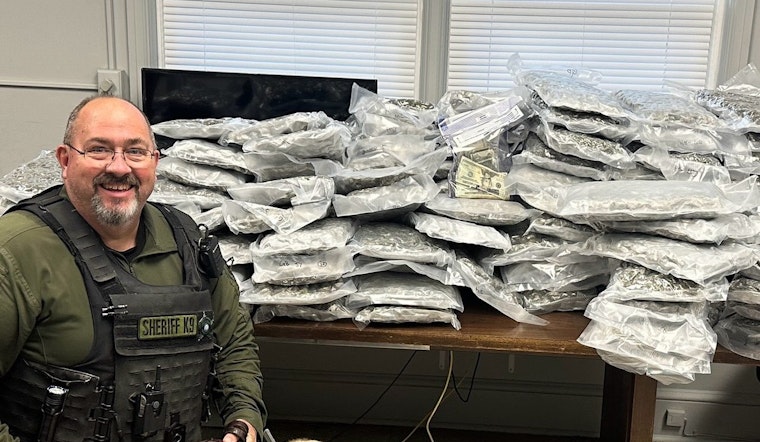 Significant Marijuana Bust on I-85, K-9 Unit of Rowan County Sheriff's Office Seizes Drugs and Cash