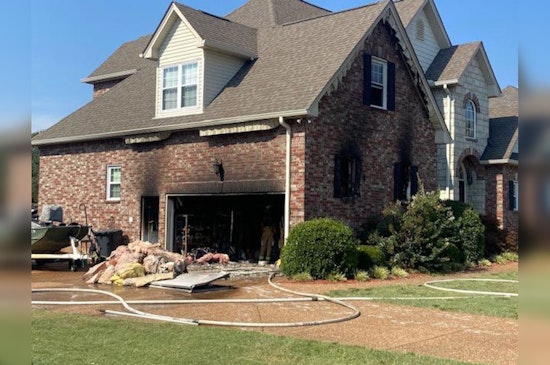 Smyrna Fire Crew's Swift Action Saves Home from Engulfment by Garage Fire, No Injuries Reported