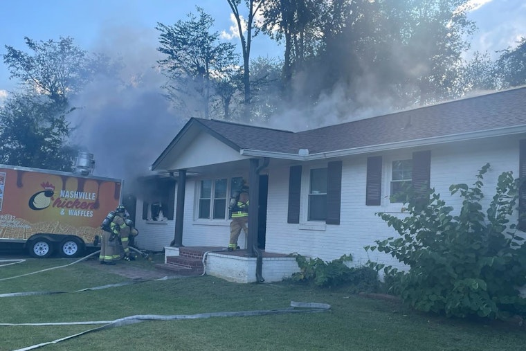 Smyrna Firefighters Quell Blaze in Highland Avenue Residence, Cause Under Investigation