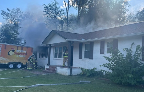 Smyrna Firefighters Quell Blaze in Highland Avenue Residence, Cause Under Investigation