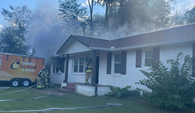 Smyrna Firefighters Quell Blaze in Highland Avenue Residence, Cause Under Investigation