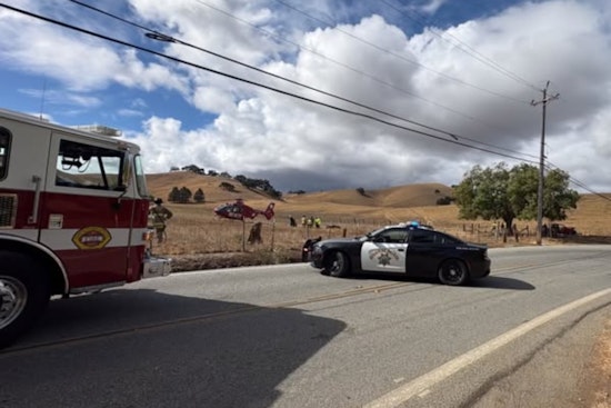 Solo Driver Airlifted After High-Speed Crash into Power Pole in Santa Clara County