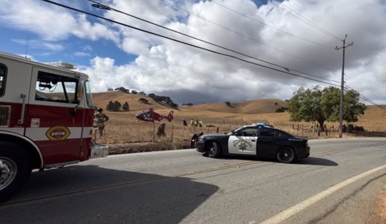 Solo Driver Airlifted After High-Speed Crash into Power Pole in Santa Clara County