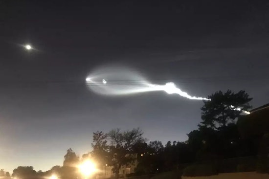 Southern California Sky Illuminated by SpaceX Rocket Launch, Spectacular 'Jellyfish' Phenomenon Captivates Onlookers