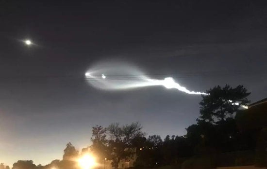 Southern California Sky Illuminated by SpaceX Rocket Launch, Spectacular 'Jellyfish' Phenomenon Captivates Onlookers