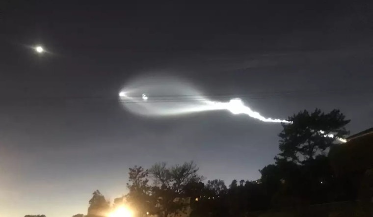 Southern California Sky Illuminated by SpaceX Rocket Launch, Spectacular 'Jellyfish' Phenomenon Captivates Onlookers