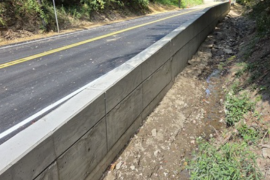 Spring Garden Road in Reserve Reopens After $409K Reconstruction, Restoring PRT Bus Service