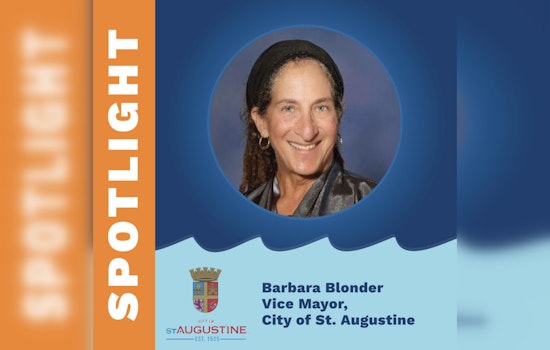St. Augustine Vice Mayor Barbara Blonder Celebrated for Contributions to Environmental Science and Education