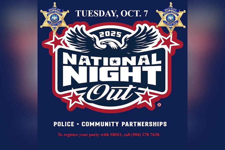 St. Bernard Parish Unites Against Crime with Community Event on October 7