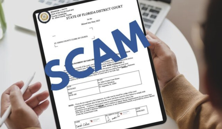 St. Johns County Residents Alerted to Jury Duty Scam Demanding Payment via Digital Wallets